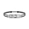 Move Titanium XL Diamond Cord Bracelet in Natural Titanium - 1