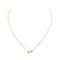 My Twin Diamond Necklace in Yellow Gold - 1