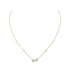 My Twin Diamond Necklace in Yellow Gold - 1