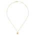 Bujukan Diamond Cut Pendant Necklace in 14K White-Yellow Gold - 3