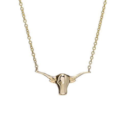 Texas Longhorn Large Pendant - 1
