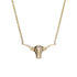 Texas Longhorn Large Pendant - 1