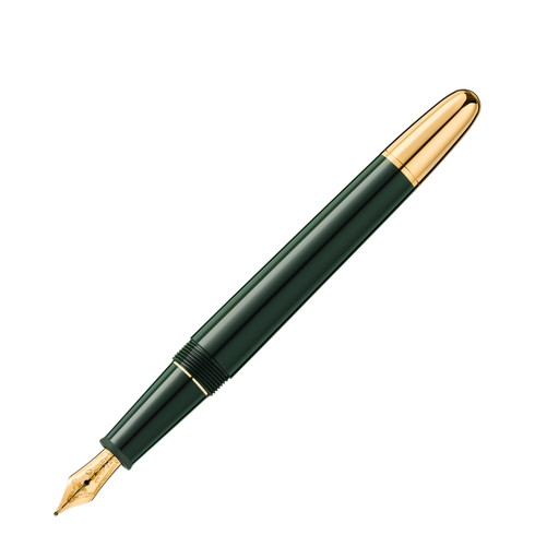 Meisterstuck The Origin Collection 149 Green Resin Fountain Pen with Gold Nib - 4