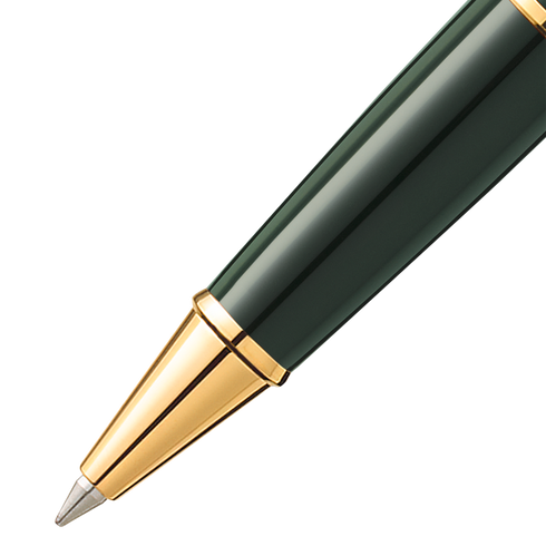 Meisterstuck The Origin Collection Rollerball Pen in Dark Green Resin - 2