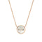Pom Pom Dot Necklace with pendant - 1