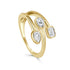 14K Gold Mix Shape Diamond Ring - 0.63ct - 2