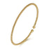 Split 14K Yellow Gold Beaded Bujukan Bangle - 3