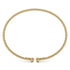Split 14K Yellow Gold Beaded Bujukan Bangle - 4
