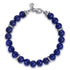 Bujukan Sterling Silver and Lapis Beaded Bracelet - 2