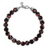 Bujukan Sterling Silver and Tiger Eye Beaded Bracelet - 2