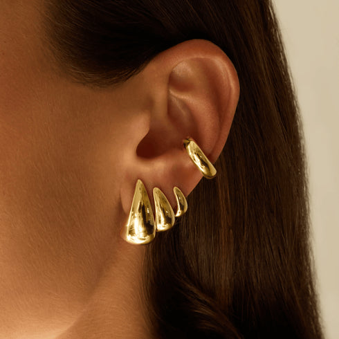 Anita Ko Claw Earrings in Yellow Gold - 4