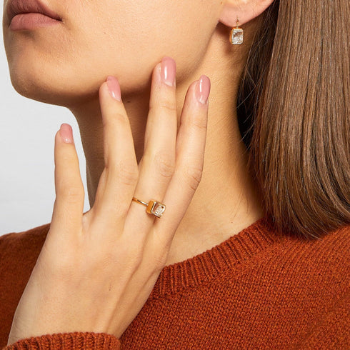 Esmeralda Diamond Shaker Earrings - 5