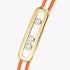 MESSIKA CARE(s) Diamond Orange Cord Bracelet in Yellow Gold - 2