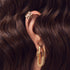Maillon Large Earrings in 18K Yellow Gold with Diamonds - 3