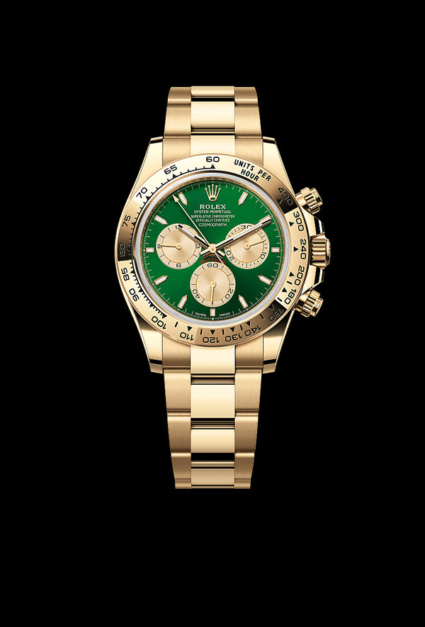 rolex Cosmograph Daytona in 18 ct yellow gold, M126508-0008 - Zadok Jewelers