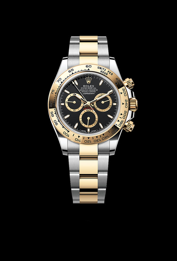 rolex Cosmograph Daytona in Yellow Rolesor - combination of Oystersteel and yellow gold, M126503-0003 - Zadok Jewelers