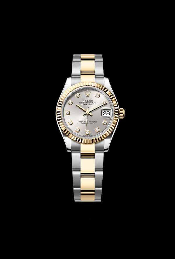 rolex Datejust in Yellow Rolesor - combination of Oystersteel and yellow gold, M278273-0019 - Zadok Jewelers