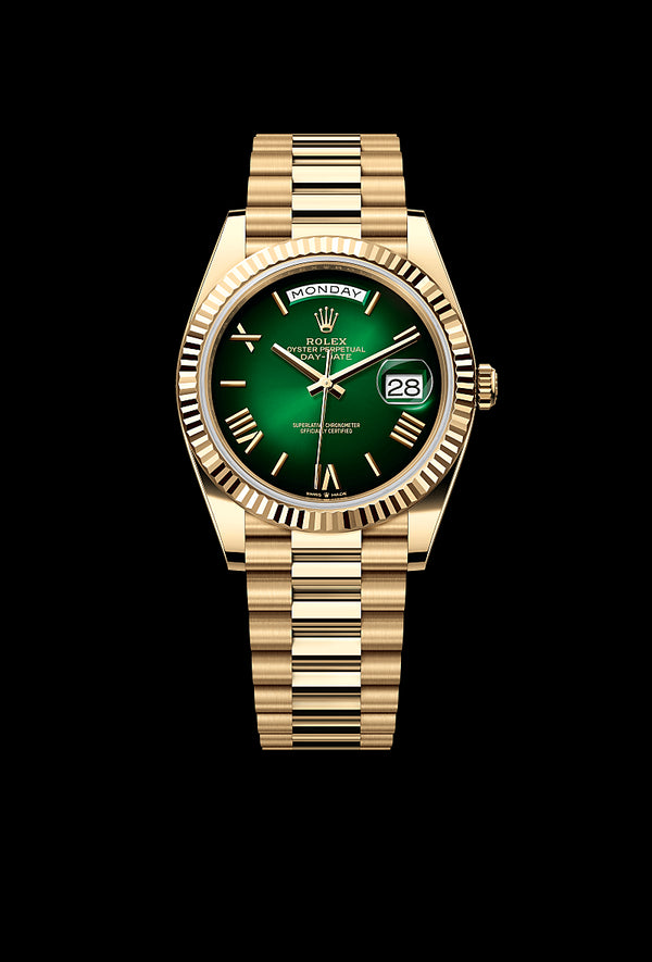 rolex Day-Date in 18 ct yellow gold, M228238-0069 - Zadok Jewelers