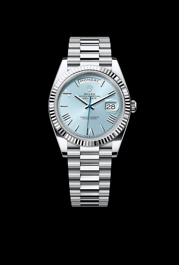 rolex Day-Date in Platinum, M228236-0012 - Zadok Jewelers