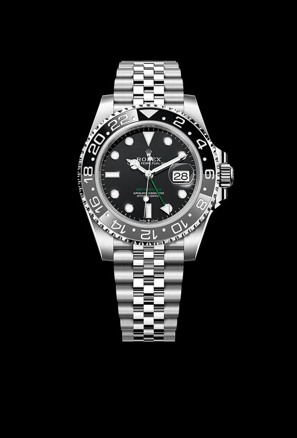 rolex GMT-Master II in Oystersteel, M126710GRNR-0003 - Zadok Jewelers