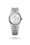 rolex Land-Dweller in White Rolesor - combination of Oystersteel and white gold, M127234-0001 - Zadok Jewelers