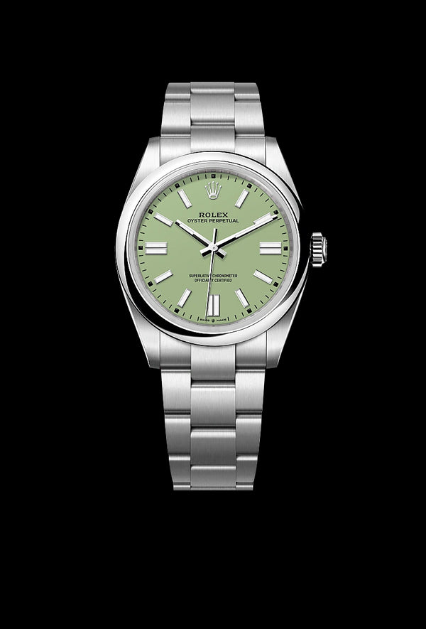 rolex Oyster Perpetual in Oystersteel, M134300-0006 - Zadok Jewelers