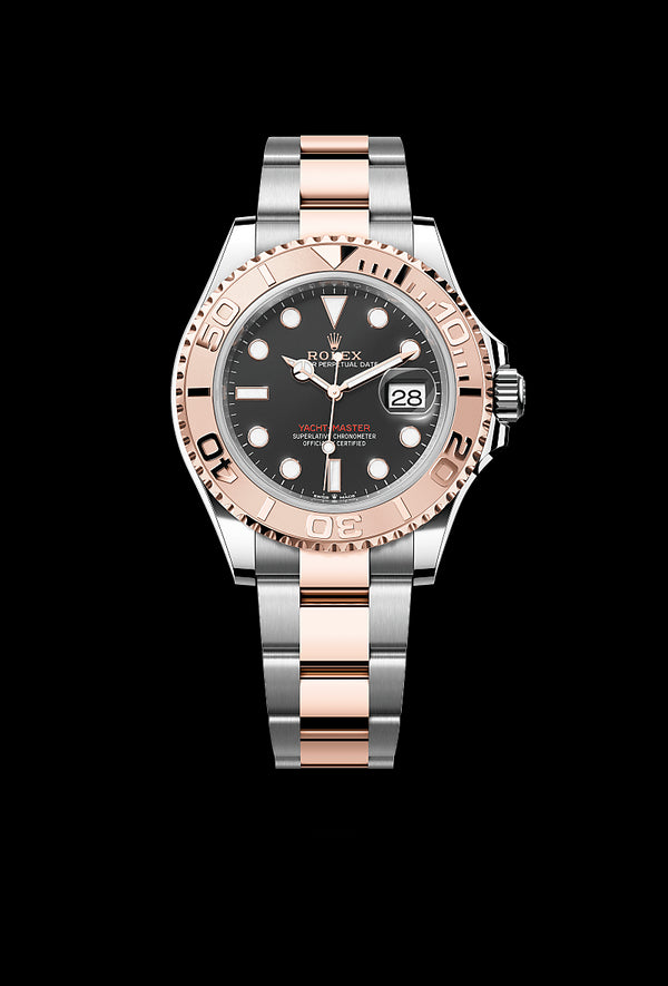 rolex Yacht-Master in Everose Rolesor - combination of Oystersteel and Everose gold, M126621-0002 - Zadok Jewelers