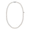 18 Inch Akoya Cultured Pearl Strand Necklace With 18K White Gold Clasp - 1