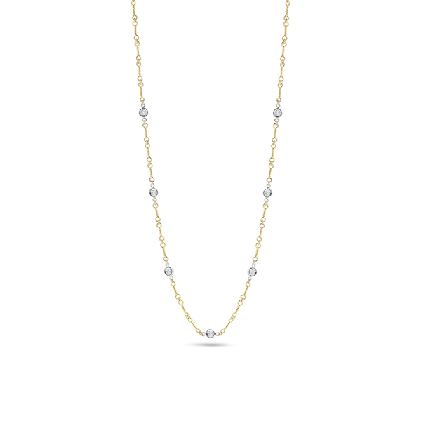 Diamonds by the Inch Seven Station Dog Bone Necklace - 1