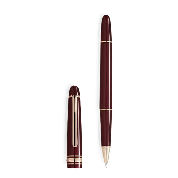 Montblanc Meisterstück Classique Rollerball Pen in Burgundy Red - 1