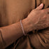 Hampton 14K Rose-White Gold Two Tone Chain Bracelet - 5