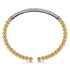 Bujukan 14K Yellow and White Gold Diamond Split Bangle Bracelet - 3