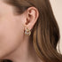 Bujukan Diamond Stud Earrings in 14K White and Yellow Gold - 3