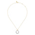 Bujukan Diamond Pendant Necklace in 14K White and Yellow Gold - 3