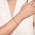 Bujukan Diamond Cuff Bangle in 14K White and Yellow Gold - 5