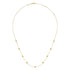 Bujukan 14K Yellow Gold Bead Station Necklace - 3