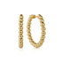 Bujukan Classic 14K Yellow Gold Hoop Earrings - 2