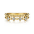Bujukan Diamond Easy Stackable Ring in 14K Yellow Gold - 2