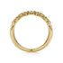 Bujukan Diamond Easy Stackable Ring in 14K Yellow Gold - 3