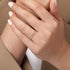 14K Yellow Gold Diamond Stackable Ring - 6