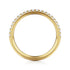 Diamond Matching Wedding Band in 14K Yellow Gold - 3