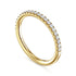 Diamond Matching Wedding Band in 14K Yellow Gold - 4