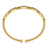 Bujukan Diamond and Malachite Bangle in 14K Yellow Gold - 4