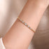 Bujukan Diamond Stations Bangle in 14K Yellow and White Gold - 4
