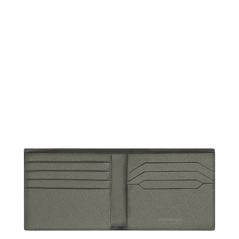 Montblanc Sartorial Wallet 8cc in Medium Grey Leather - 4
