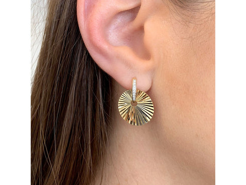 Aura Huggie Earrings - 2