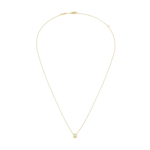 Le Cube Diamant Diamond Necklace in 18K Yellow Gold - 1