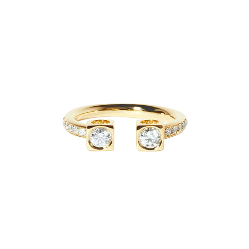 Le Cube Diamant Large Ring - 1
