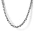 Classic 925 Sterling Silver Men's Link Chain Necklace - 1