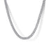 Classic 925 Sterling Silver Men's Hollow Cuban Link Chain Necklace - 1